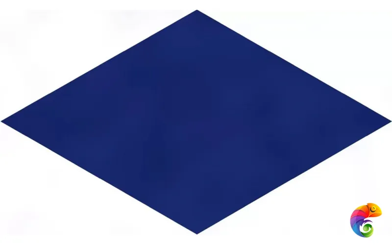 KMD2SRB009BN Декор Риад синий глянцевый 13,5x7,8x0,9