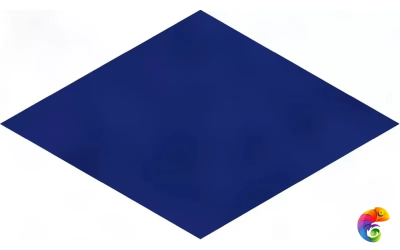 KMD2SRB009BN Декор Риад синий глянцевый 13,5x7,8x0,9