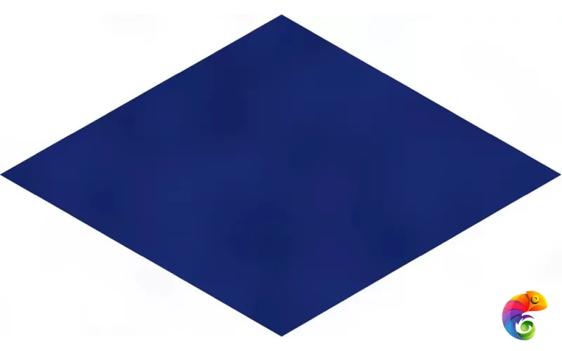 KMD2SRB009BN Декор Риад синий глянцевый 13,5x7,8x0,9