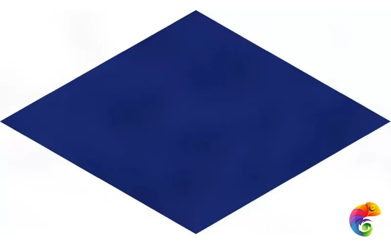 KMD2SRB009BN Декор Риад синий глянцевый 13,5x7,8x0,9