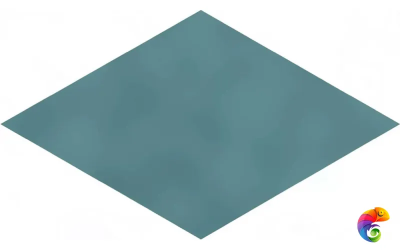 KMD2SRB010BN Декор Риад бирюзовый глянцевый 13,5x7,8x0,9