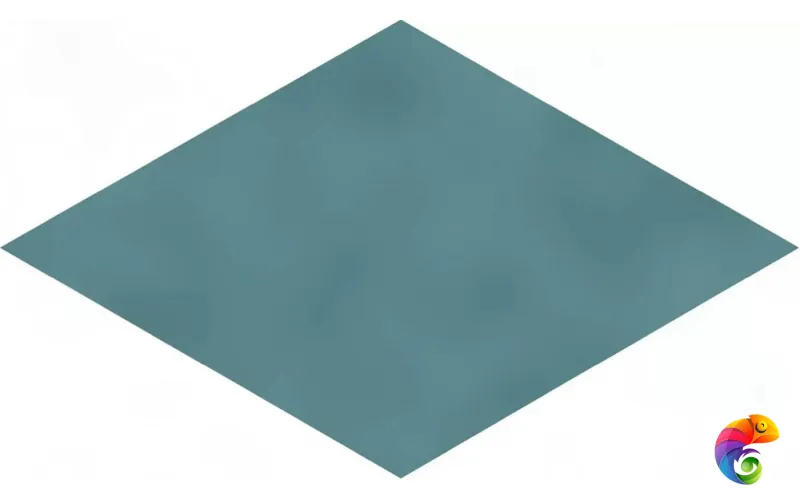 KMD2SRB010BN Декор Риад бирюзовый глянцевый 13,5x7,8x0,9