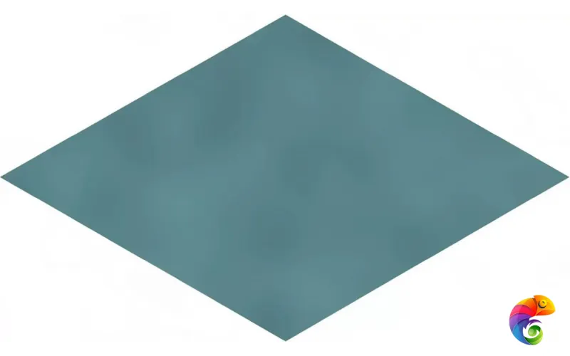 KMD2SRB010BN Декор Риад бирюзовый глянцевый 13,5x7,8x0,9