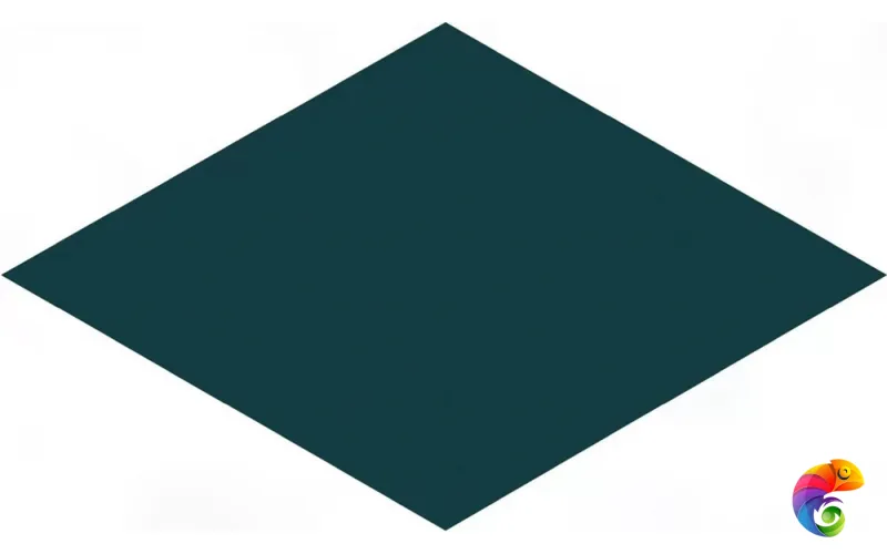 KMD2SRB011BN Декор Риад бирюзовый тёмный глянцевый 13,5x7,8x0,9