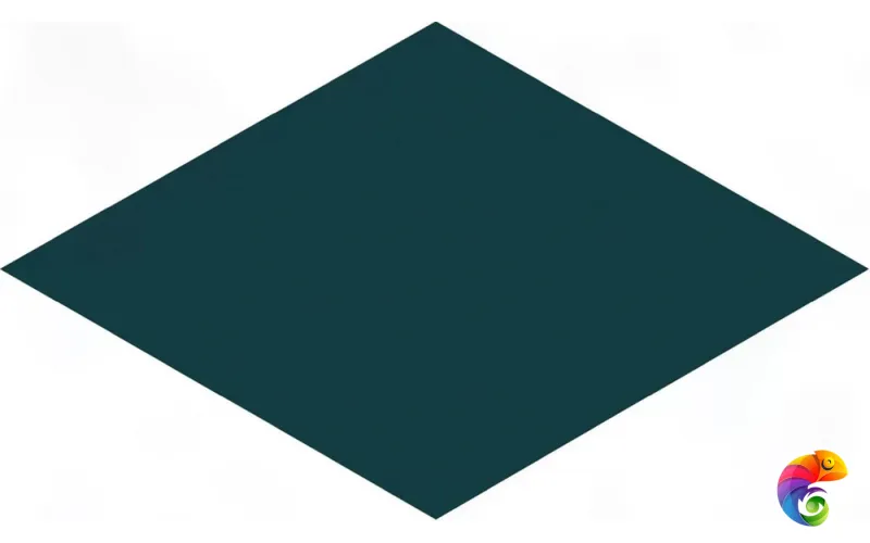 KMD2SRB011BN Декор Риад бирюзовый тёмный глянцевый 13,5x7,8x0,9