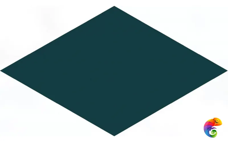 KMD2SRB011BN Декор Риад бирюзовый тёмный глянцевый 13,5x7,8x0,9