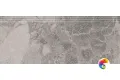 KML2FMF002BR Плинтус Рабат Стоун серый матовый обрезной 30x12x1,3