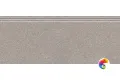 KML2FMF004BR Плинтус Рабат серый матовый обрезной 30x12x1,3