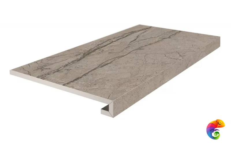 KM6060G0341RGCF Ступень фронтальная клееная Ифран бежевый светлый матовый обрезной 33x60x0,9