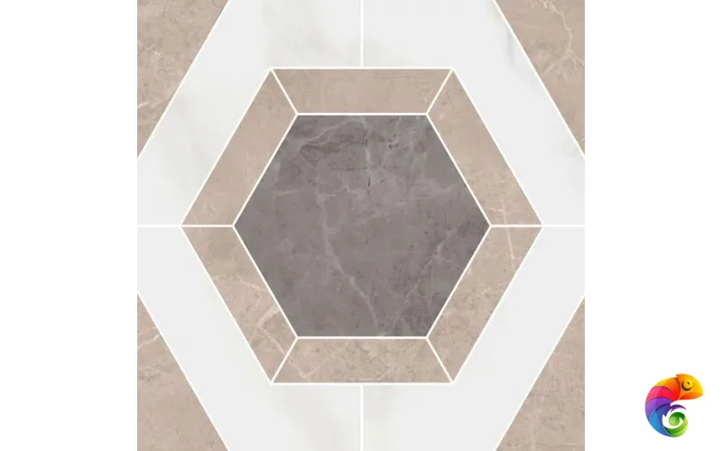 ID101T Декор Гран Пале наборный 25,1x25,1x8,5