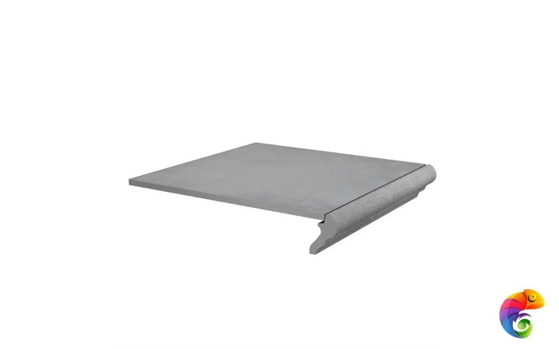 SG913000NGTF Ступень фронтальная Коллиано серый матовый 30x30x0,8