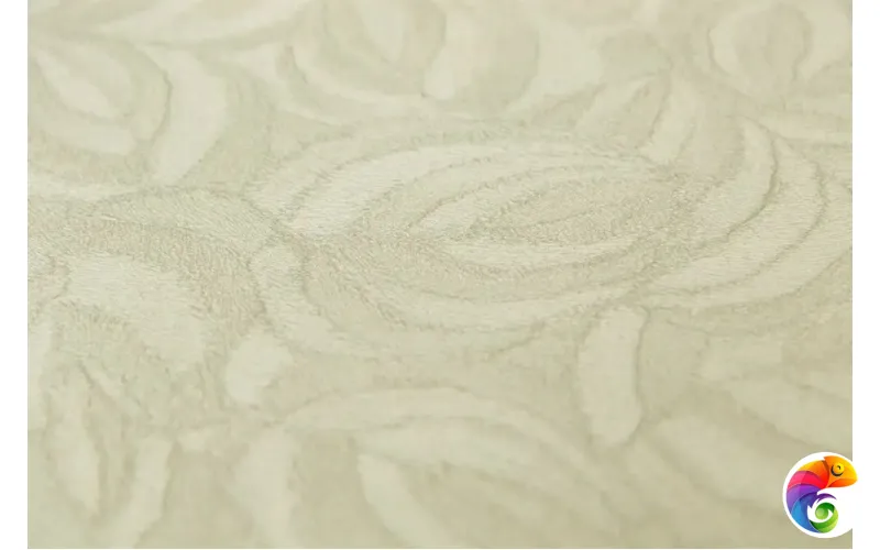 KM8616 Обои виниловые Мираж,  база универсальная,зелёный, листья (1, Т A) смещённая стыковка