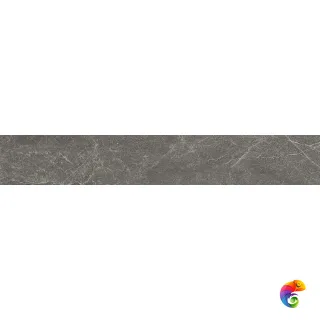 KM6060G0531RBT6 Плинтус Эстерель серый тёмный матовый обрезной 60x9,5x0,9