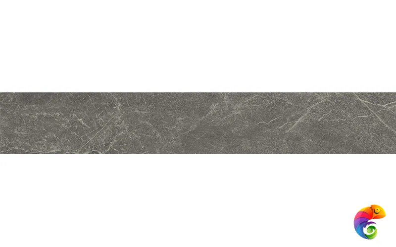 KM6060G0531RBT6 Плинтус Эстерель серый тёмный матовый обрезной 60x9,5x0,9