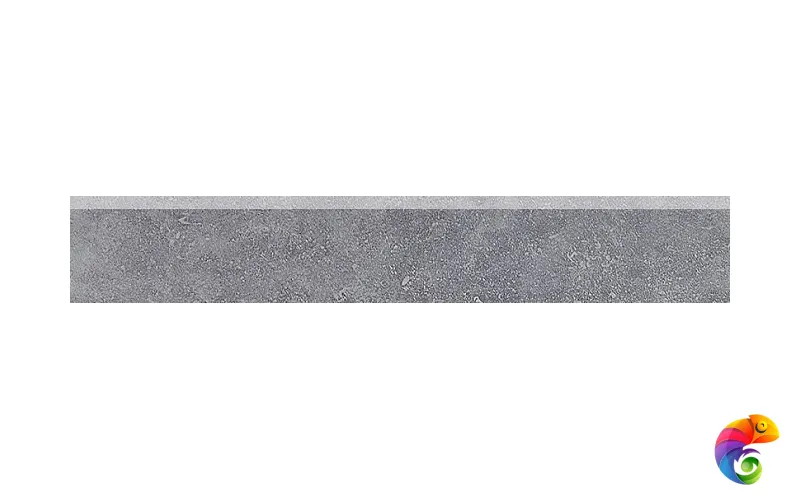 SG155900R/5BT Плинтус Сенат серый обрезной 40,2х7,6х8