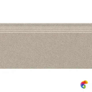 DD254120R/GR Ступень Джиминьяно бежевый матовый обрезной 30х60x0,9