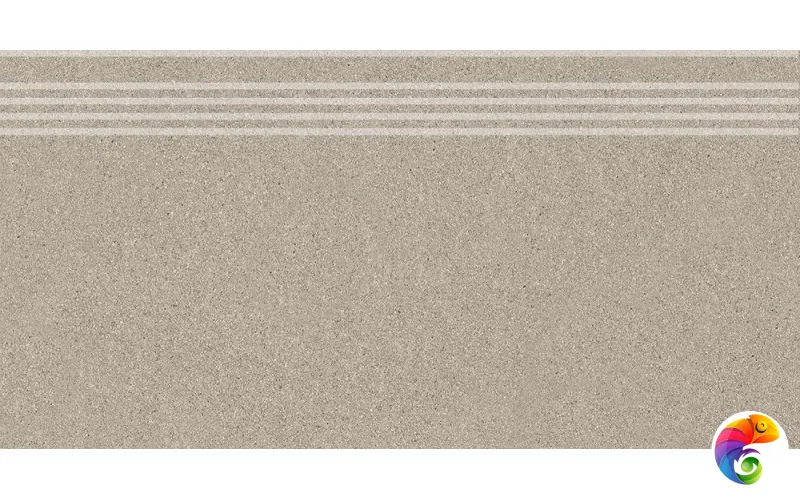 DD254120R/GR Ступень Джиминьяно бежевый матовый обрезной 30х60x0,9