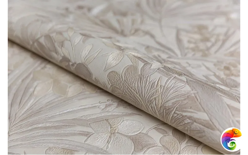 KM5902 Обои виниловые Джангл мотив, бежевый (1, Т E)