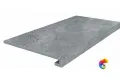 DD602320R/GCF Ступень клееная Про Матрикс серый темный обрезной 33x60x0,9