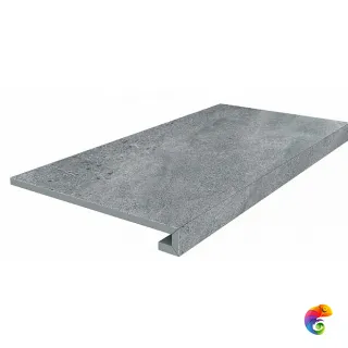 DD602320R/GCF Ступень клееная Про Матрикс серый темный обрезной 33x60x0,9