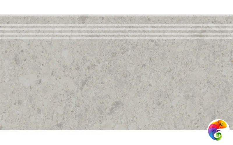 DD605820R/GR Ступень Чеппо ди Гре серый светлый матовый обрезной 30x60x0,9