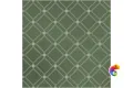 KMD3STA015GN Декор Бахия 1 зелёный глянцевый 9,8x9,8x0,7