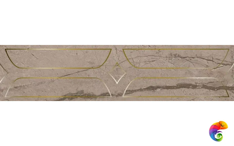 KMB3STA010BR Бордюр Ифран бежевый светлый глянцевый обрезной 60x14,5x0,9