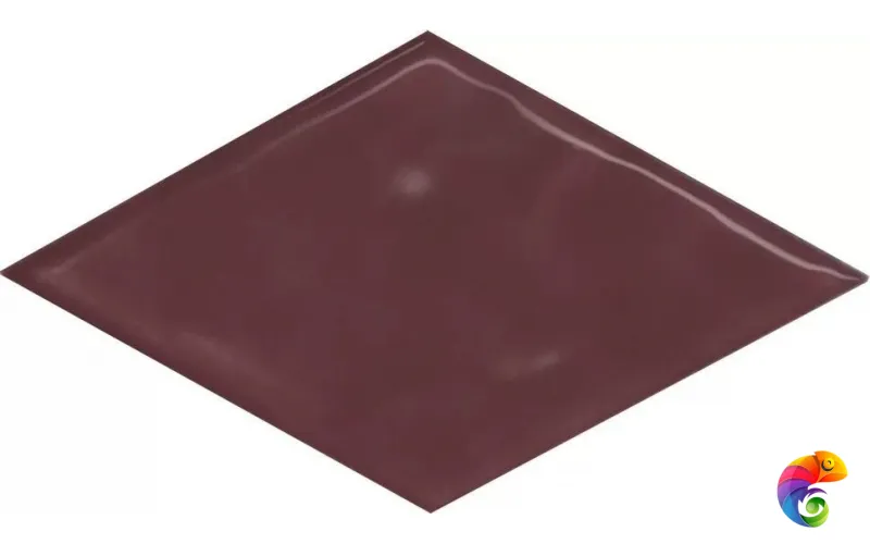 KMD2SRB012BN Декор Риад бордовый глянцевый 13,5x7,8x0,9