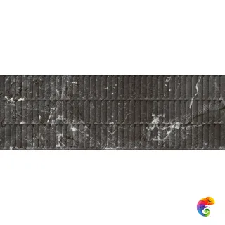 KM3090B0170R Тубкаль чёрный глянцевый структура обрезной 30x89,5x1,05