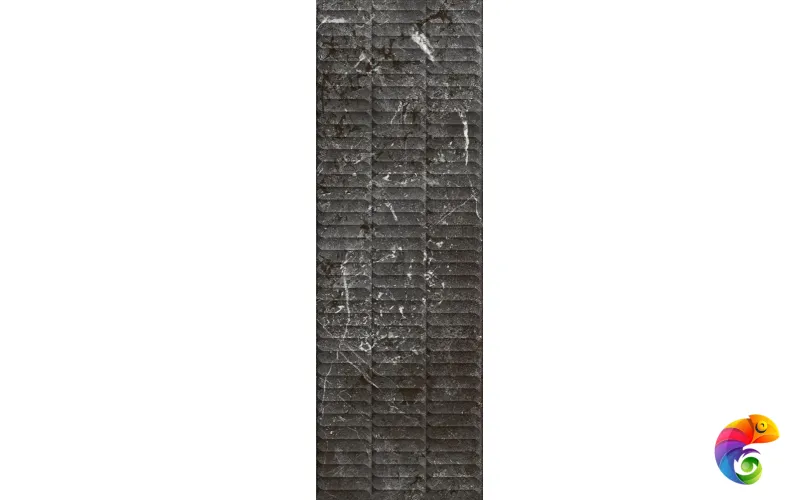 KM3090B0170R Тубкаль чёрный глянцевый структура обрезной 30x89,5x1,05