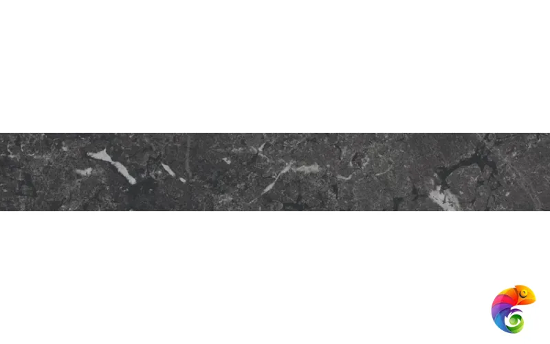 KM6060G0331RBT6 Плинтус Тубкаль чёрный матовый обрезной 60x9,5x0,9