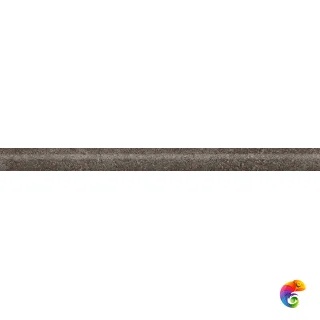 KMB2SPA014BR Бордюр Руссильон коричневый тёмный матовый обрезной 30x2,5x1,9