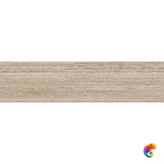 KM6012G0751RGCF Ступень фронтальная клееная Про Травертин бежевый матовый обрезной 33x119,5x0,9