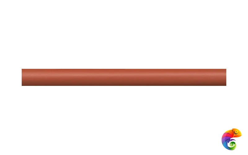 PFB008R Карандаш Диагональ красный обрезной 25x2x12