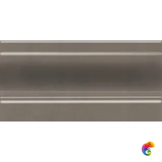 FMC015 Плинтус Параллель коричневый 20x10x14