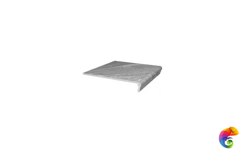 SG935000N/GR/AN Ступень угловая Бореале серый тёмный 30x30x8
