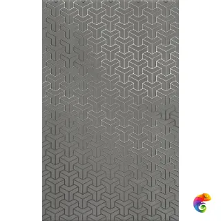 HGD/C371/6399 Декор Ломбардиа серый темный 25x40x8
