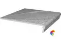 SG935000N/GR/AN Ступень угловая Бореале серый тёмный 30x30x8