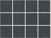 1291H Амальфи черный, полотно 29,8х39,8 из 12 частей 9,8x9,8x7