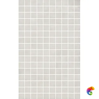 MM6415 Декор Левада мозаичный серый светлый глянцевый 25х40 25x40x8