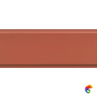 BDA023R Бордюр Магнолия оранжевый матовый обрезной 30х12 30x12x13