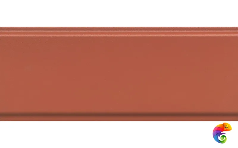 BDA023R Бордюр Магнолия оранжевый матовый обрезной 30х12 30x12x13