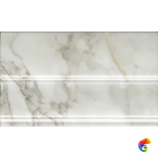 FMB032 Плинтус Кантата белый глянцевый 25x15x1,5