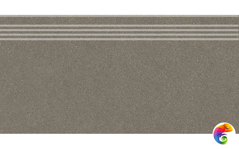 DD254220R/GR Ступень Джиминьяно коричневый матовый обрезной 30х60x0,9