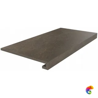 DD600220R/GCF Ступень клееная Про Стоун коричневый 33x60x0,9