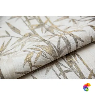 KM5002 Обои виниловые Бамбук беж светлый -золото, мотив 1,06х10  (1, Т C)  прямая стыковка