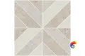 ID125 Декор Про Лаймстоун бежевый матовый 60х60 60x60x11