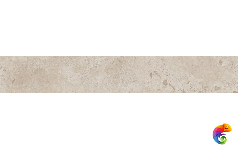 DD205520R/3BT Плинтус Про Лаймстоун бежевый натуральный обрезной 60x9,5x0,9