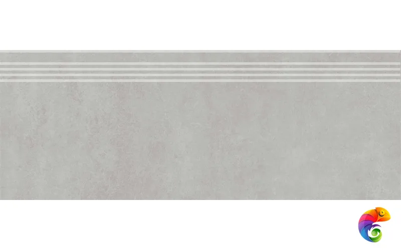 DD841190R/GR Ступень Про Догана серый светлый матовый обрезной 30x80x0,9