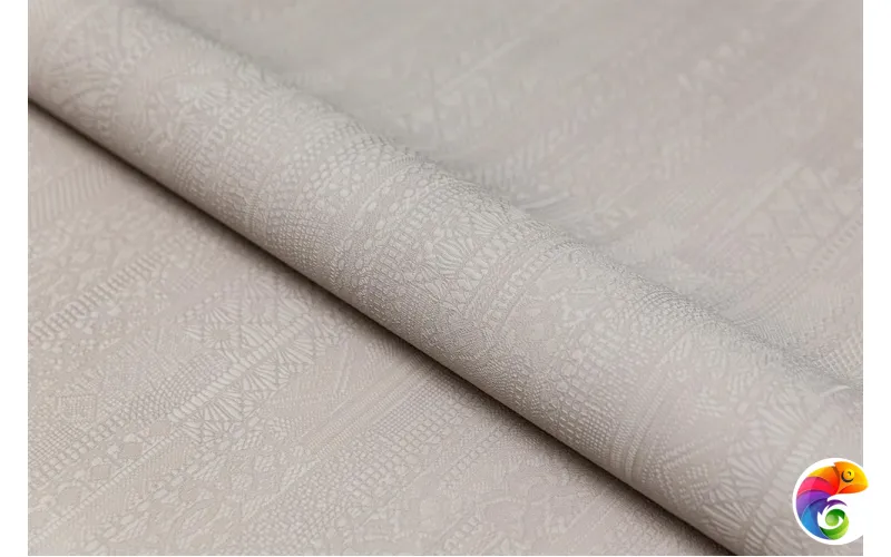 KM8204 Обои виниловые Ажур база универсальная,бежевый темный 1,06х10 (1, Т C) смещённая стыковка